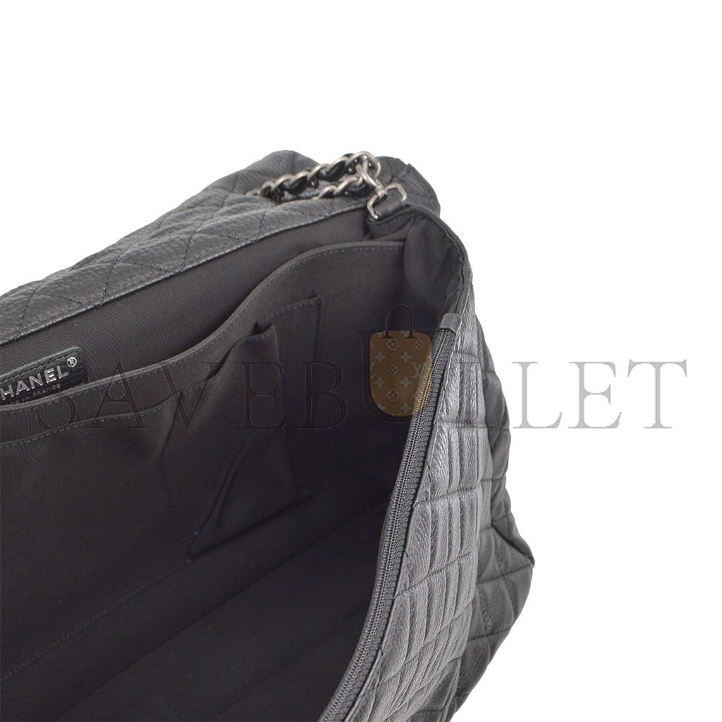 Ch*el single flap shoulder bag (46.6*29*17cm)